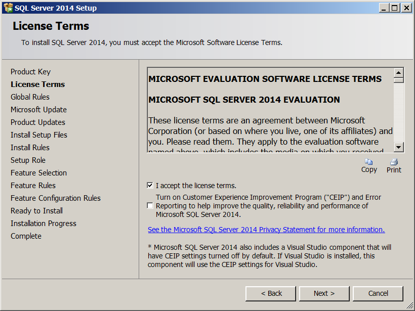 SQL SERVER 2014 安装图解教程（含SQL SERVER 2014下载）