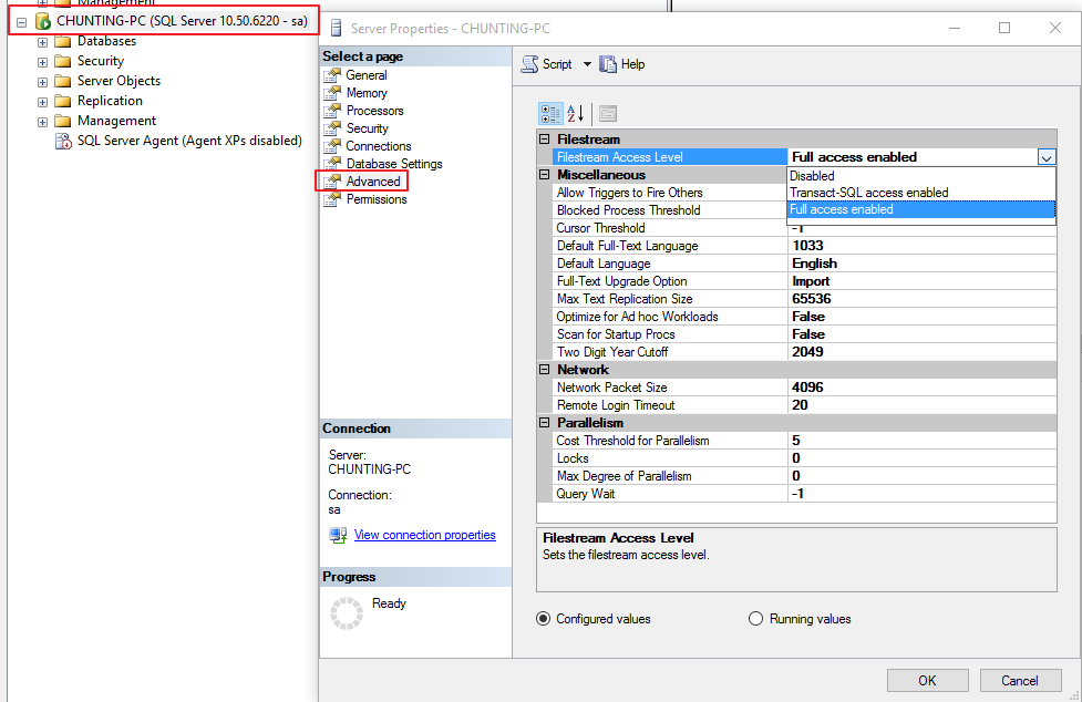 SQL Server FileStream详解