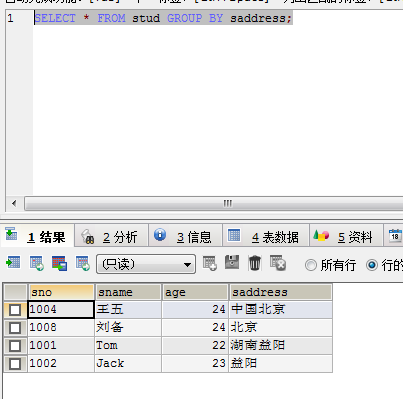 Mysql中错误使用SQL语句Groupby被兼容的情况