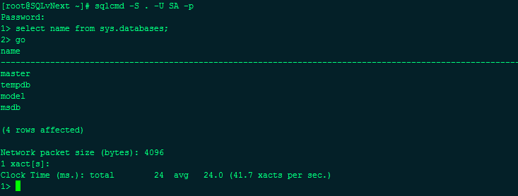 CentOS安装SQL Server vNext CTP1教程