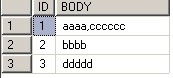 sql server 中合并某个字段值的实例