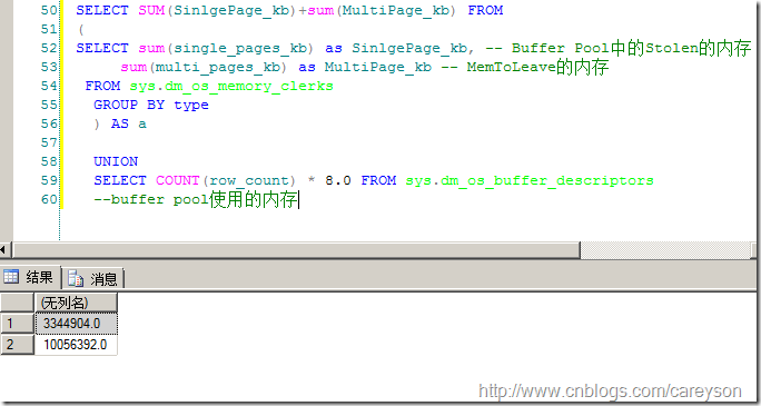 浅谈SQL Server 对于内存的管理[图文]