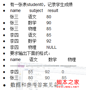 case 嵌套查询与连接查询你需要懂得