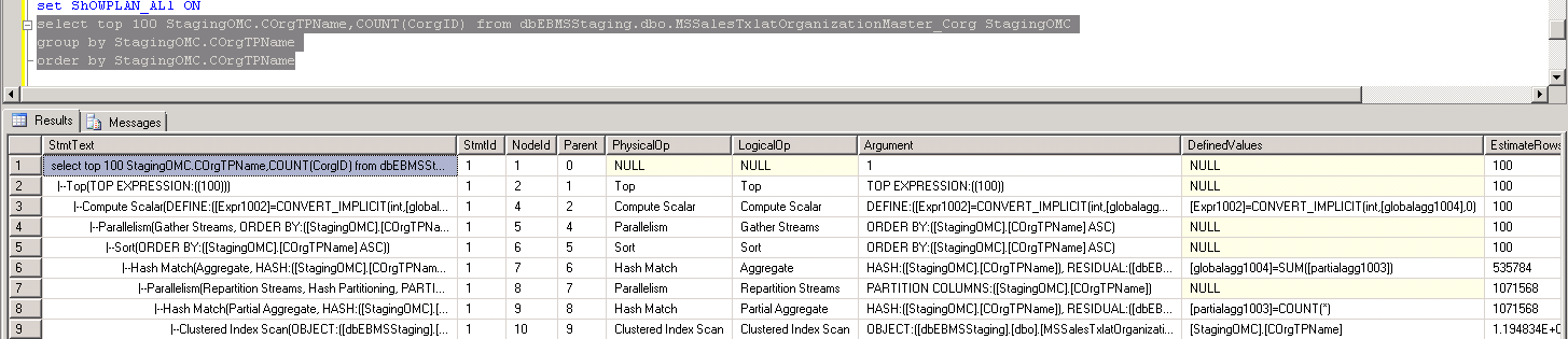 分析SQL语句性能3种方法分享